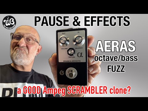 Pause & Effects Aeras Bass Octave Fuzz 2025 - Black image 5