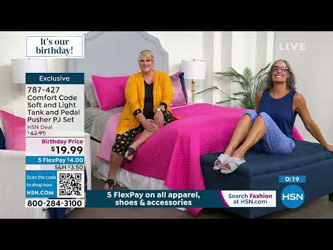 HSN | Comfort Code by Cuddl Duds Celebration 07.19.2023 - 12 PM
