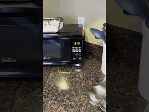 Quickly Reset Sunbeam Microwave Clock!