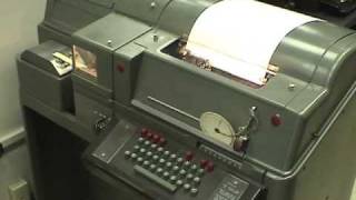 Teletype Model 28 ASR copying ITTY