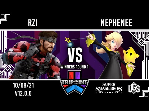Tripoint Smash 115 - Winners Round 1 - RZI(Snake) Vs. nephenee(Rosalina and Luma)
