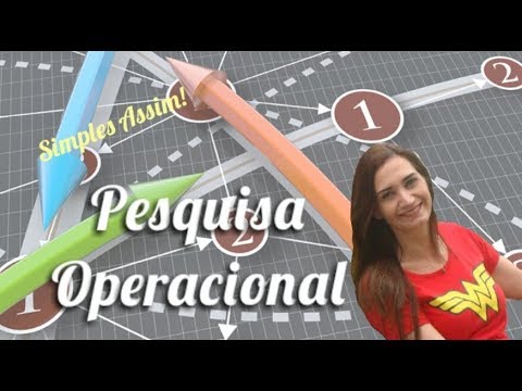 Pesquisa Operacional - Modelagem 1