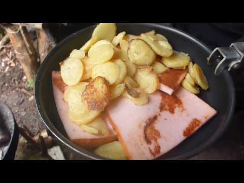 Bushcraft Camp ÜBERNACHTUNG im Wald bei Dauer-Regen | Deutsch Draußen schlafen