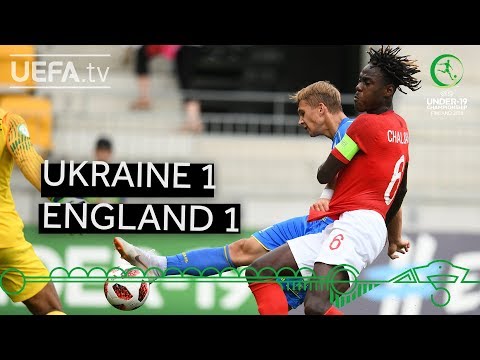 #U19 EURO highlights: Ukraine 1-1 England