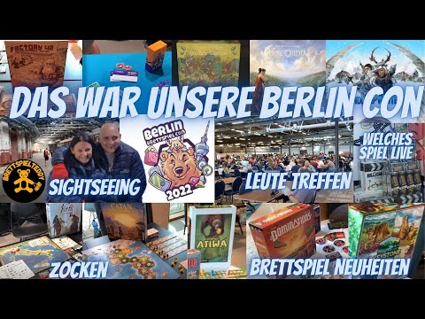 Das war unsere Berlin Con - Brettspiel Neuheiten, zocken und vieles mehr - Brettspiel Teddy
