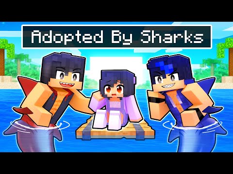Aphmau - Adopted by SHARK BOYS in Minecraft!