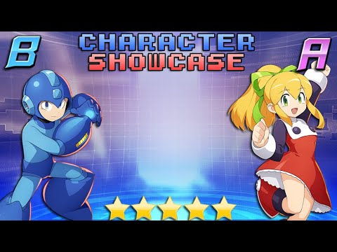 Rockman X DiVE 【Double Character Showcase - Megaman & Roll】