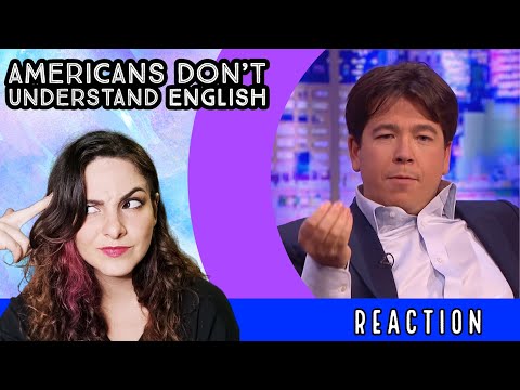 MICHAEL MCINTYRE - Americans Don't Understand English  - REACTION!