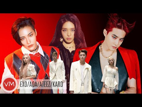 EXO (OBSESSION) X ATEEZ (WONDERLAND) X KARD (DUMB LITTY) feat. AOA (COME SEE ME) [MASHUP]