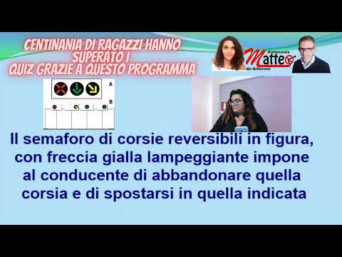 SFIDA QUIZ SEMAFORO CORSIE REVERSIBILE