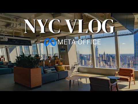 Eng) NYC Vlog🗽 Meta office tour | 젤라또에 진심인 Meta🍧| 센트럴 파크 산책하고 Polo Ralph Lauren 쇼핑하기 | 뉴욕 일상 & 맛집 추천