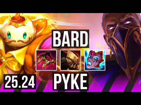 BARD & Swain vs PYKE & Kai'Sa (SUP) | EUW Master | 25.24