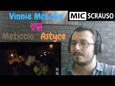 Reazione MIC SCRAUSO - Meticcio VS Vinnie McLuke VS Astyce (ottavi, 8° turno) REACTION