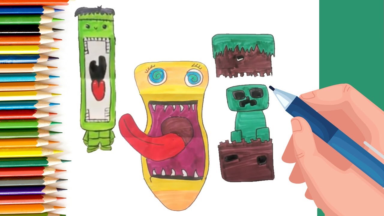 Easy to make folding surprise drawings for kids | Learn to make folding surprises