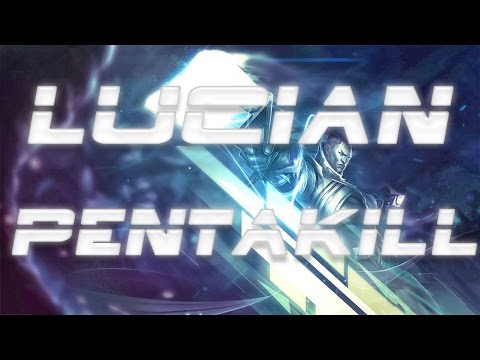 THIS IS WHY LUCIAN IS OP ( 1 VS 5 PENTAKILL ) - League Of Legends