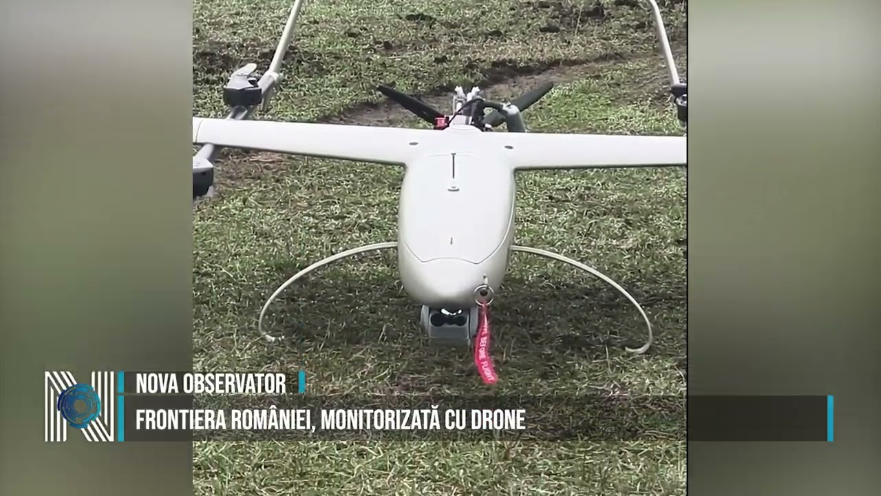 Frontiera României, monitorizată cu drone