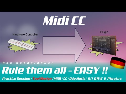 MIDI | Rule them all - EASY !! | deutsch | All DAWs #OdoMidiccControl