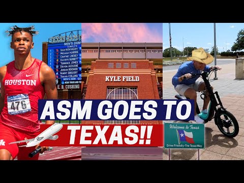 We traveld to Houston to watch Shaun Maswanganyi's Track Championship!
