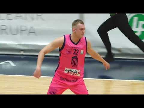 Highlights: BK Liepāja - Rīgas Zeļļi 84:81 (12.12.2023)