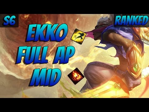 | EKKO FULL AP MID | Un bon champion pour monter en élo !!