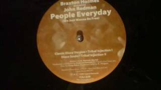 People Everyday - Disco Soulo - Braxton Holmes presents John Redman - Cajual Records