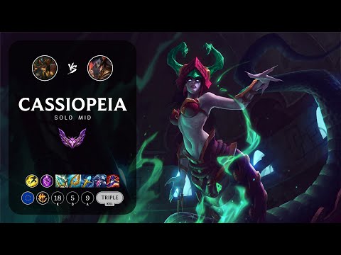 Cassiopeia Mid vs Twisted Fate - EUW Master Patch 14.7