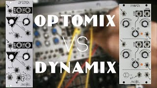 Video thumbnail for Make Noise Optomix vs Dynamix (no talking) by Wired Brain