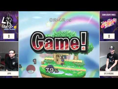 LCYP6 - SSBM - Oppa (Peach) vs SFS | A Rookie (Mario) - Loser's Finals