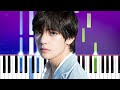 V - Sweet Night (Piano Tutorial)