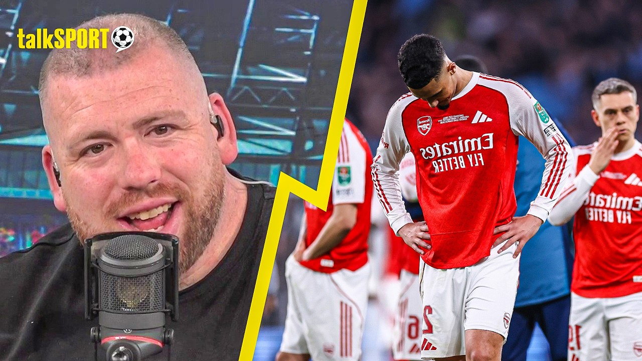 "PATHETIC!" Arsenal Fan Bitter Bobby CLASHES with City Fan Over IMPORTANCE of EFL CUP!