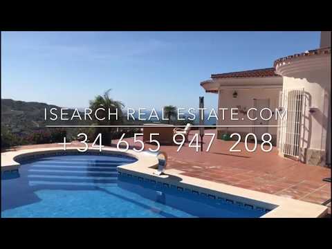 Villa with amazing sea views for sale in Malaga