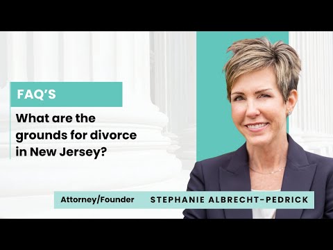 What are the grounds for divorce in New Jersey?