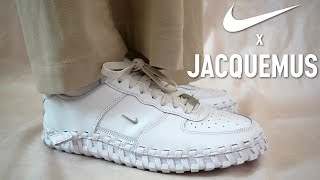 I DID NOT expect this -  NIKE x JACQUEMUS J FORCE 1 Review &amp; On Feet