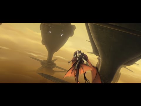 Star Wars The Clone Wars s7 ep3 Echo,Anakin and the bad batch escapes on a keerdacks