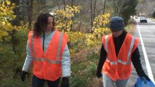preview picture of video 'Badger Balm Roadside Cleanup (or Trash Talk) including Downtown Gilsum'