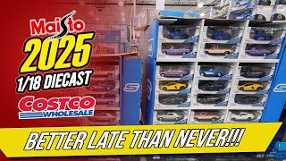2025 Maisto 1/18 SCALE at COSTCO!!