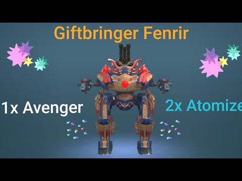 War robots: Giftbringer Fenrir Avenger, Atomizer setup