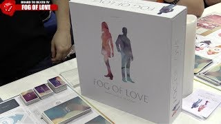 Fog of Love Review Jogo de Tabuleiro Rom-Com para 2 Jogadores