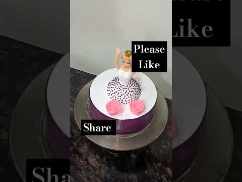 doll cake decoration ideas doll cake making video #viral #trending #cake #shortvideo