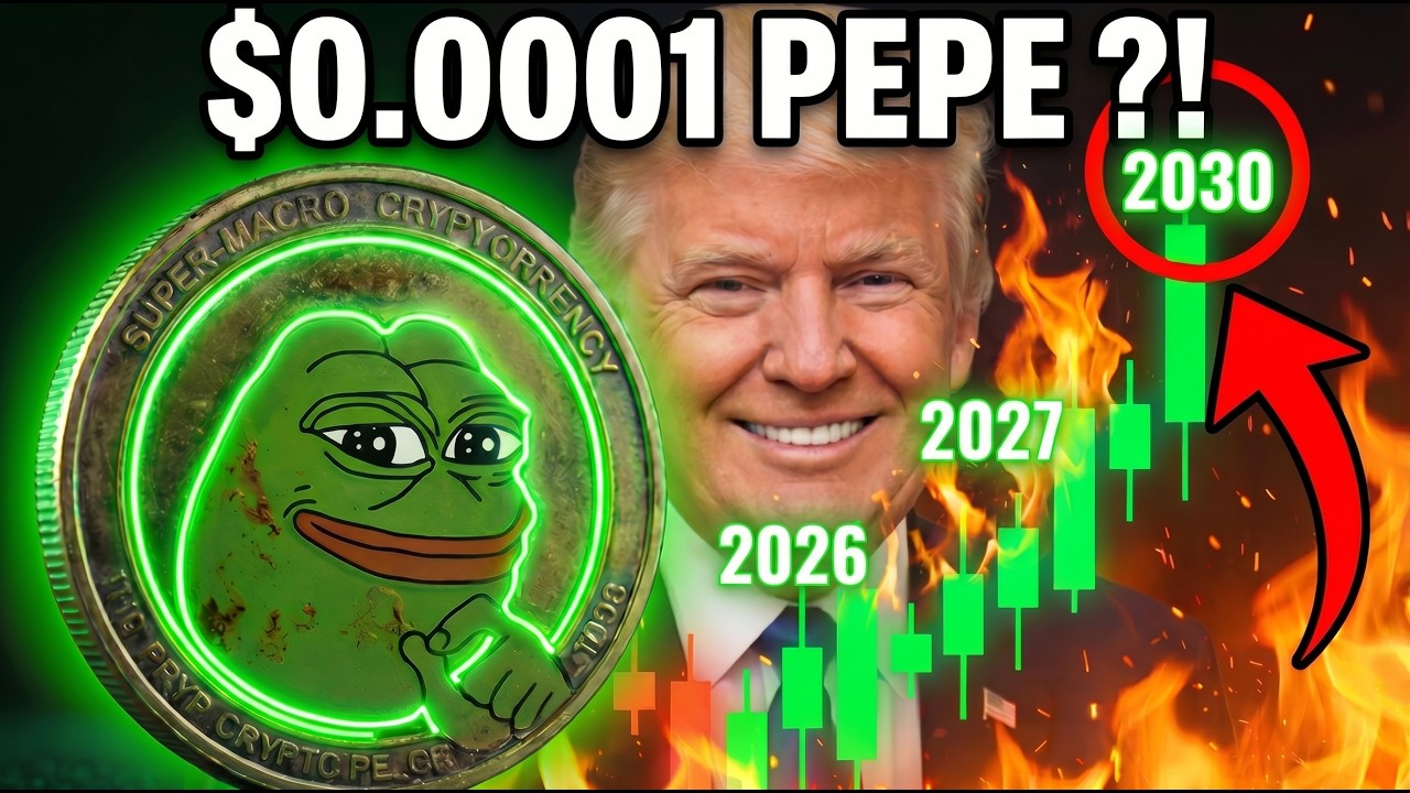 PEPE PRICE PREDICTION 🐸 2026, 2027, 2030 PEPE PRICES ! 🐸🤑🫰