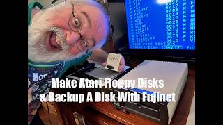 Atari Fujinet - Making Physical Floppies & Backup Of Floppy Disks - Step By Step - 8Bit - 1050 Drive