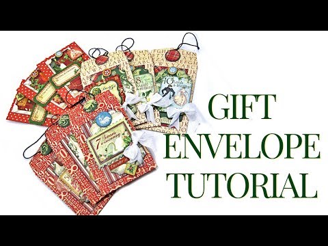 [Tutorial] Gift Tag Envelopes Club G45 Vol 11 Featuring Twelve Days of Christmas