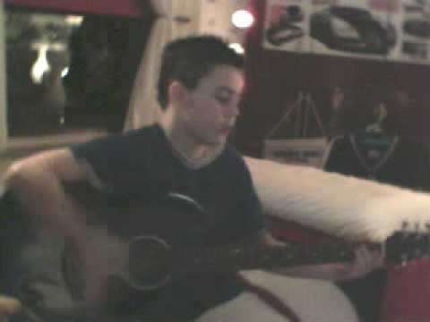 jack reid playing guitar