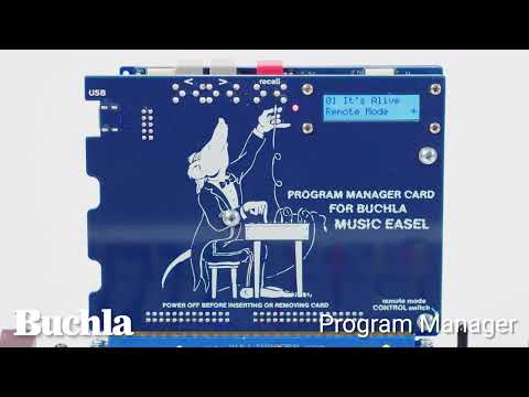 Buchla Program Manager Available now!
