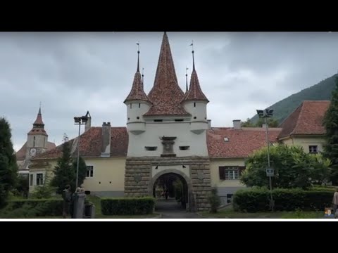 Catherine's Gate or Poarta Ecaterinei.  Very neat!! - Brasov Romania - ECTV