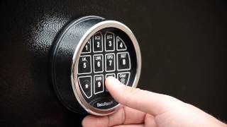 Cannon Safe - FAQs - How do I program my safe code? (SecuRam Keypad)