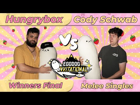 Hungrybox (Jigglypuff) vs Cody Schwab (Fox) - Eggdog Invitational 2024 - Melee Singles: W. Finals