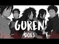 Guren - DOES | Naruto Shippuden OP 15 Full Song (Lyrics)