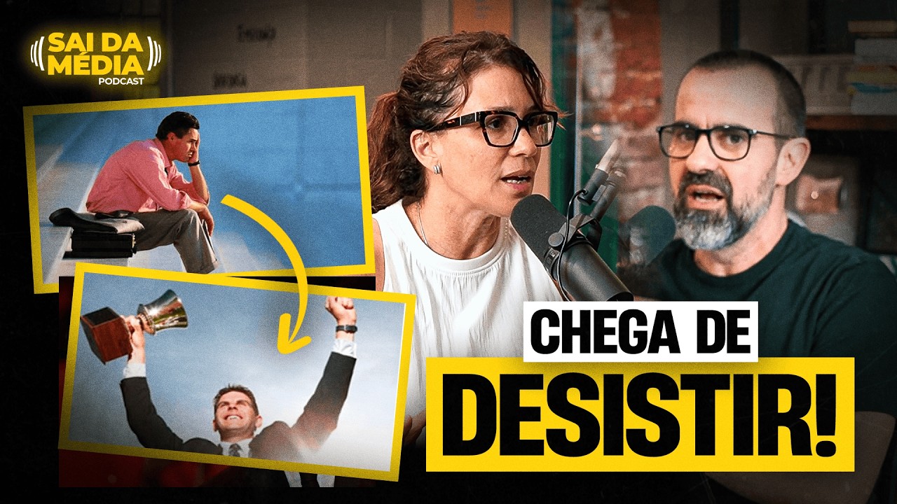 Como manter a MOTIVAÇÃO em projetos de longo prazo sem DESISTIR NO MEIO | Podcast Sai da Média #219