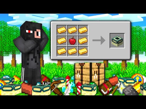 Minecraft, ale Craftingi Są Losowe...